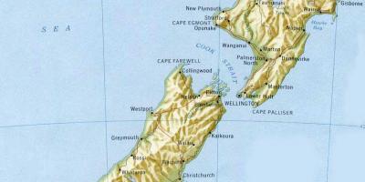 ولینگتون نیوزیلند در نقشه
